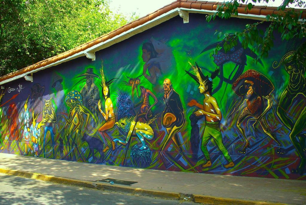 Hostel De Los Artistas Mendoza Extérieur photo